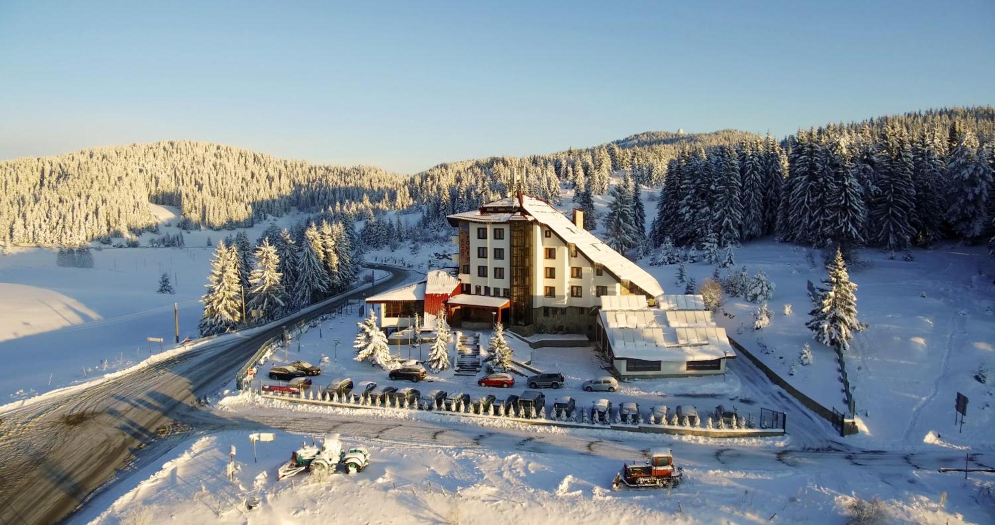 Hotel Coop Rozhen Pamporovo Exterior foto
